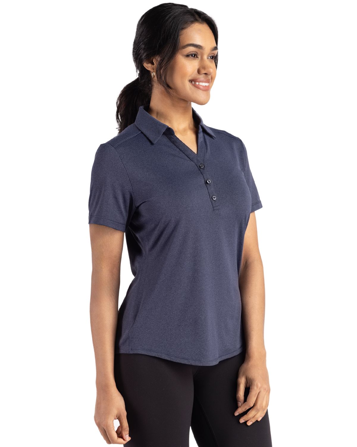 Cutter & Buck Women's Forge Recycled Four-Way Stretch Polo-6