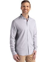 Cutter & Buck Men's Skyline Big & Tall Long Sleeve Button Down Dress Shirt-6