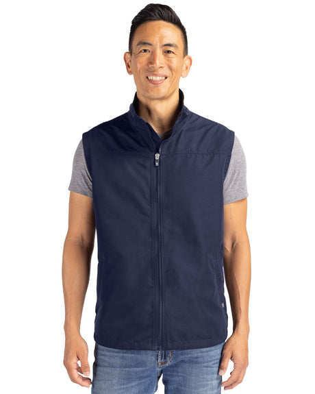 Cutter & Buck Men's Charter Big & Tall Full Zip Vest-1