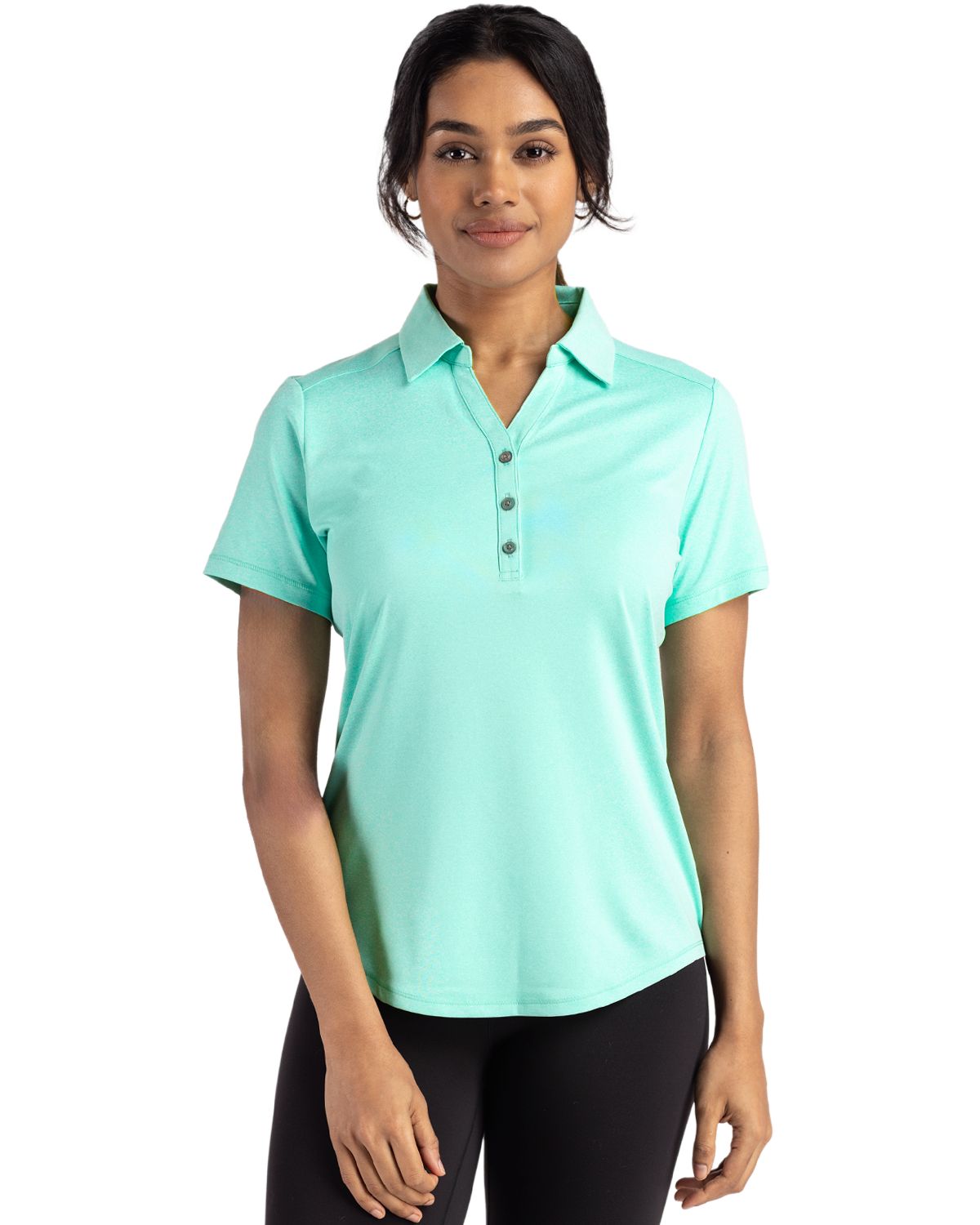 Cutter & Buck Women's Forge Recycled Four-Way Stretch Polo-1