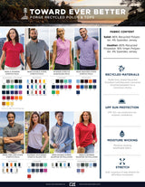 Cutter & Buck Women's Forge Recycled Four-Way Stretch Polo-1