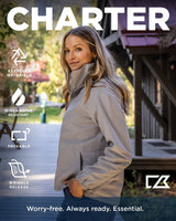 Cutter & Buck Women's Charter Packable Full Zip Vest-8