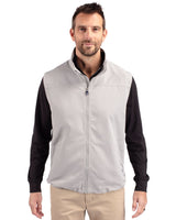 Cutter & Buck Men's Charter Big & Tall Full Zip Vest-5