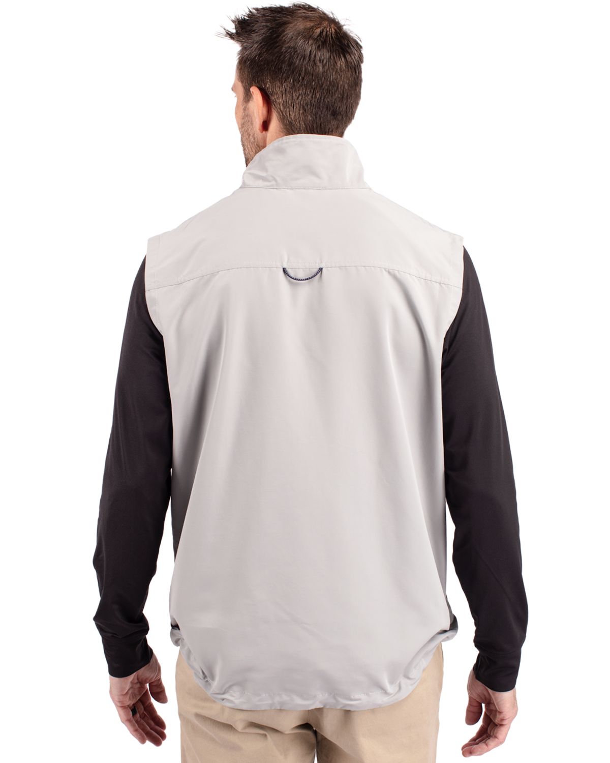 Cutter & Buck Men's Charter Big & Tall Full Zip Vest-6