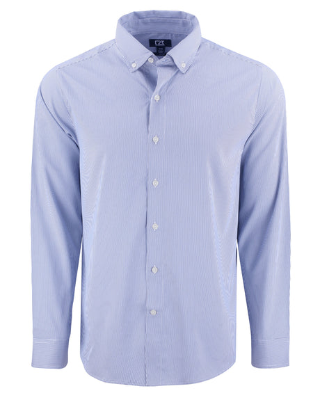 Cutter & Buck Men's Skyline Big & Tall Long Sleeve Button Down Dress Shirt-1