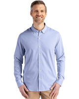 Cutter & Buck Men's Skyline Big & Tall Long Sleeve Button Down Dress Shirt-4