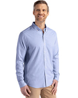 Cutter & Buck Men's Skyline Big & Tall Long Sleeve Button Down Dress Shirt-5