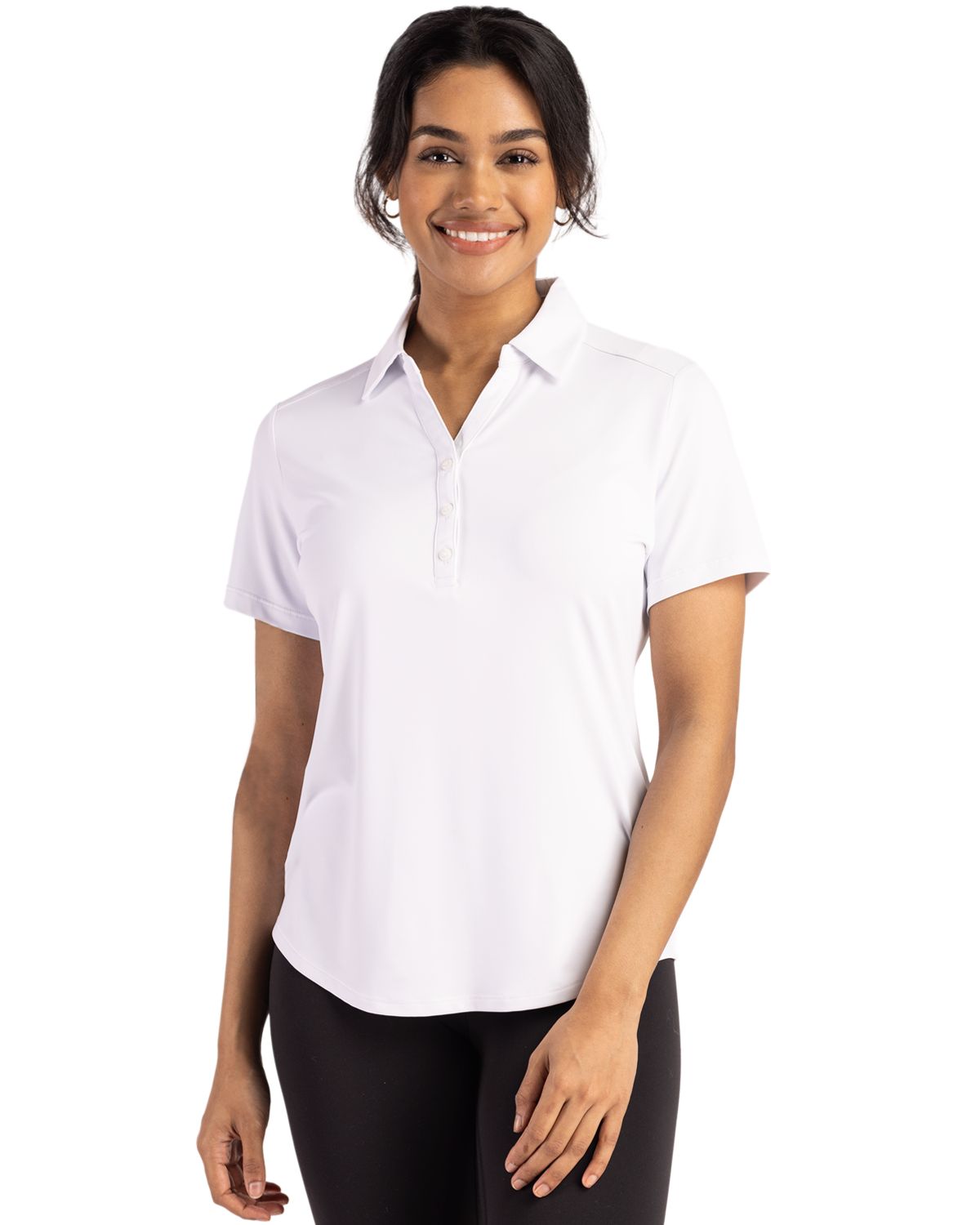 Cutter & Buck Women's Forge Recycled Four-Way Stretch Polo-6