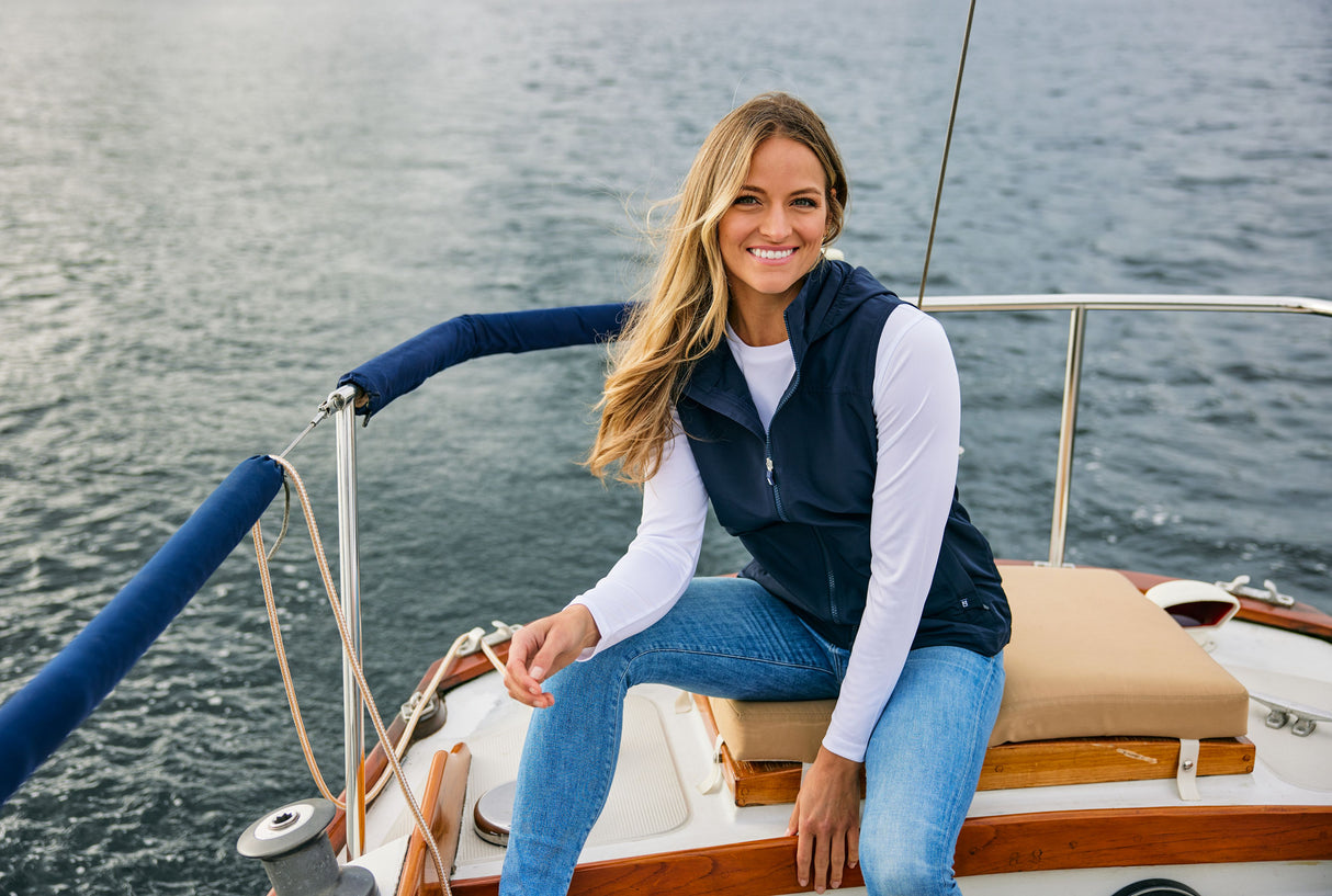 Cutter & Buck Women's Charter Packable Full Zip Vest-7