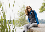 Cutter & Buck Women's Rainier Recycled Insulated Printed Puffer Full Zip Vest-15