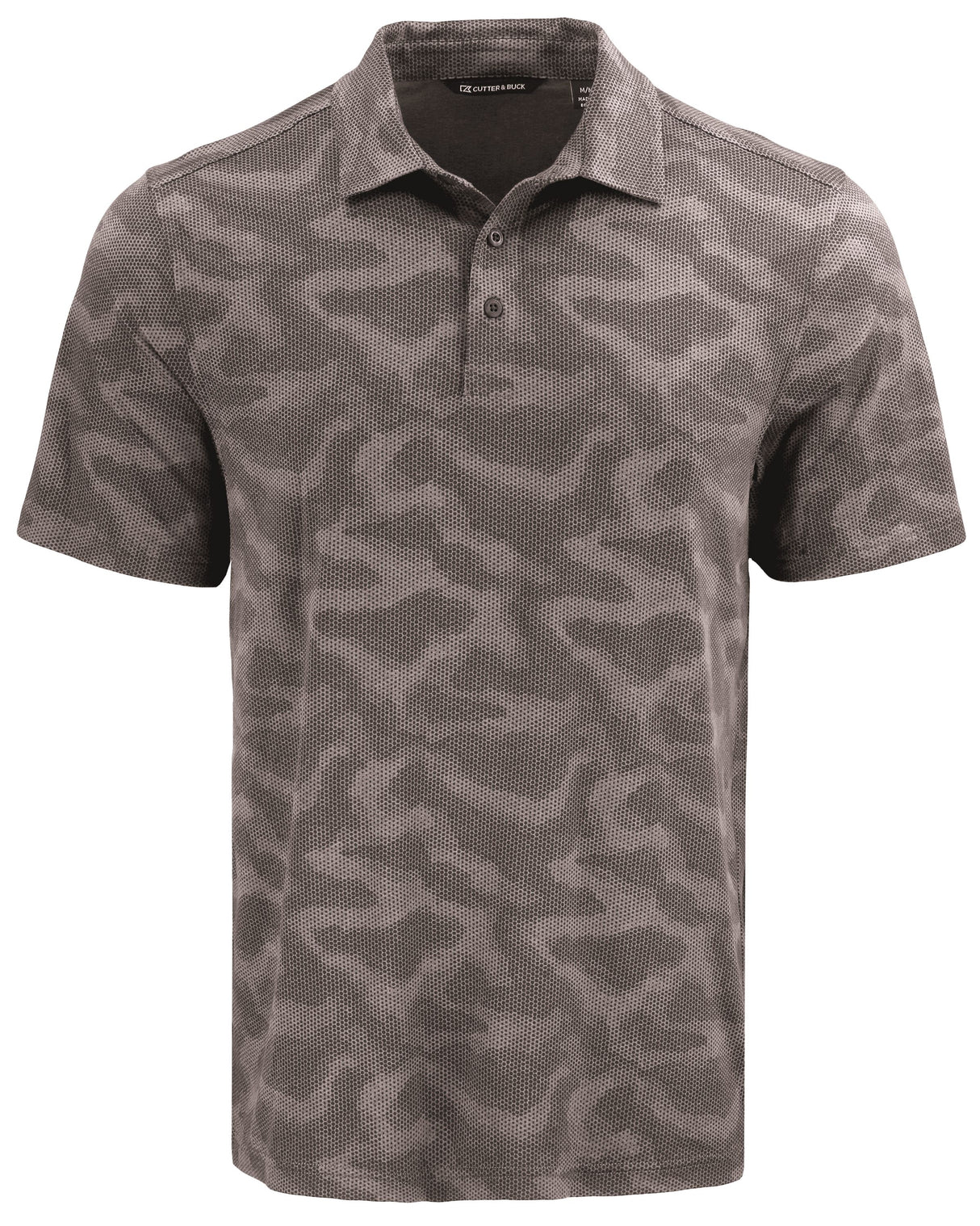 Cutter & Buck Men's Coastline Recycled Double Peached Camo Print Polo-5