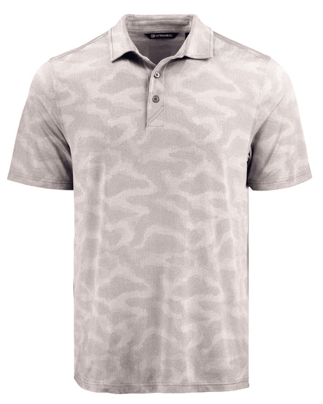 Cutter & Buck Men's Coastline Recycled Double Peached Camo Print Polo-1