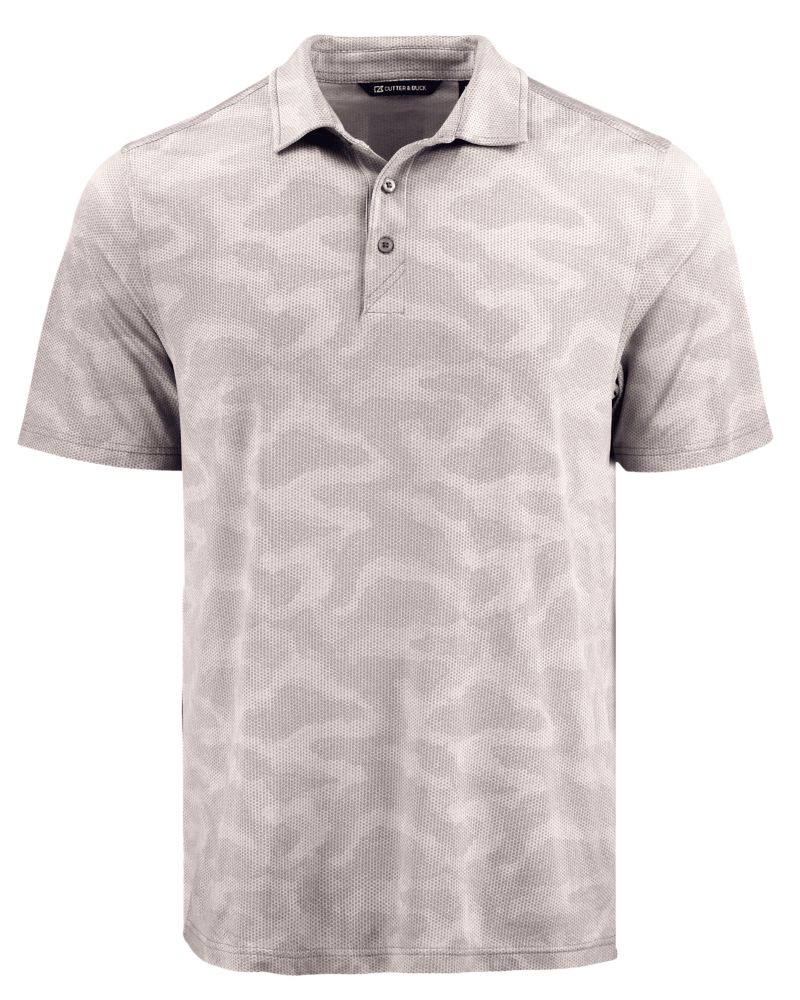 Cutter & Buck Men's Coastline Recycled Double Peached Camo Print Polo-2