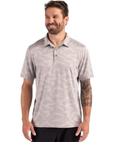 Cutter & Buck Men's Coastline Recycled Double Peached Camo Print Polo-1