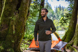 Cutter & Buck Men's Hunts Point Recycled Fleece Hybrid Snap Placket Pullover-7