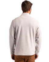 Cutter & Buck Men's Hunts Point Recycled Fleece Hybrid Snap Placket Pullover-2