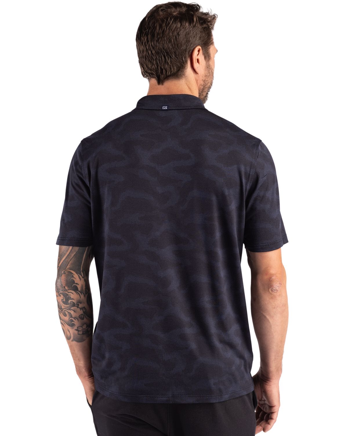 Cutter & Buck Men's Coastline Recycled Double Peached Camo Print Polo-2