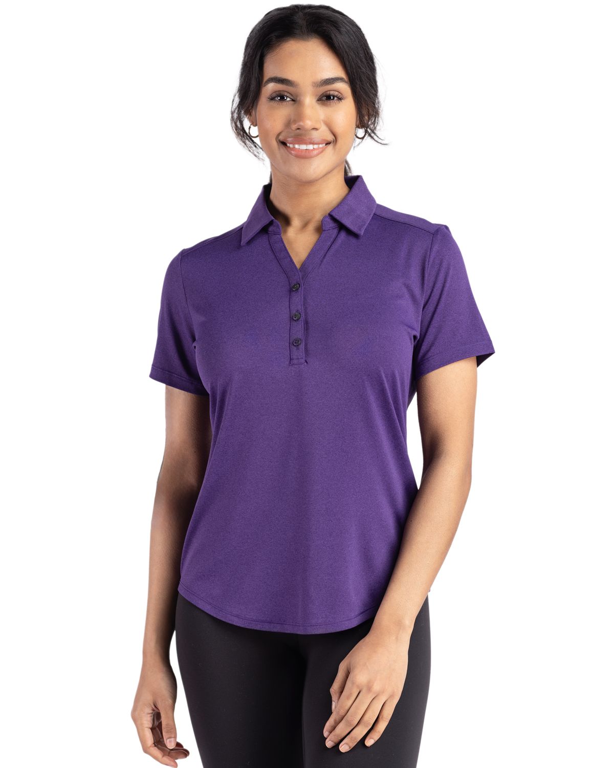 Cutter & Buck Women's Forge Recycled Four-Way Stretch Polo-1