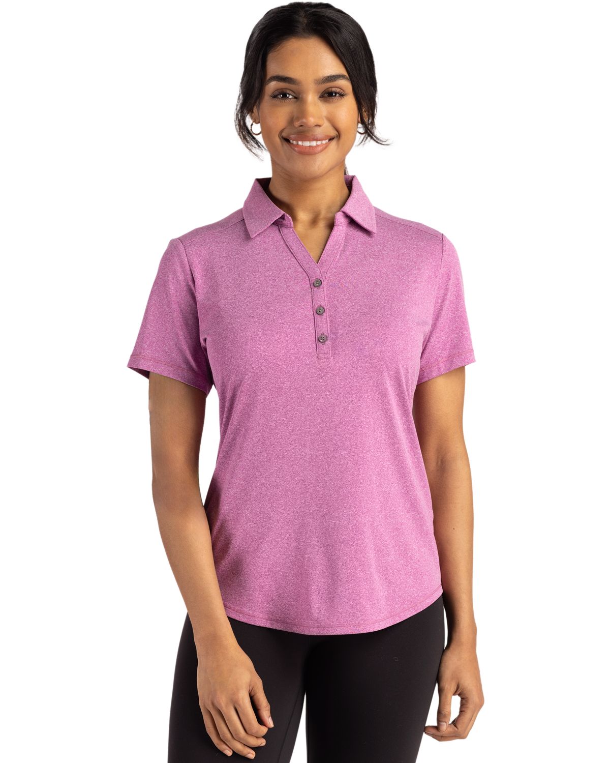 Cutter & Buck Women's Forge Recycled Four-Way Stretch Polo-4