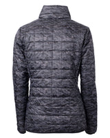 Cutter & Buck Women's Rainier Recycled Insulated Printed Puffer Full Zip Jacket-4