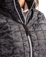 Cutter & Buck Women's Rainier Recycled Insulated Printed Puffer Full Zip Jacket-9