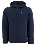Cutter & Buck Men's Roam Recycled Buttery-Soft Knit Full Zip Hooded Jacket-1