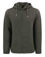 Cutter & Buck Men's Roam Recycled Buttery-Soft Knit Full Zip Hooded Jacket-7