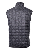Cutter & Buck Men's Rainier Recycled Insulated Printed Puffer Full Zip Vest-9