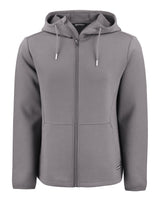 Cutter & Buck Men's Roam Recycled Buttery-Soft Knit Full Zip Hooded Jacket-4