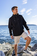 Cutter & Buck Men's Roam Recycled Buttery-Soft Knit Full Zip Hooded Jacket-1