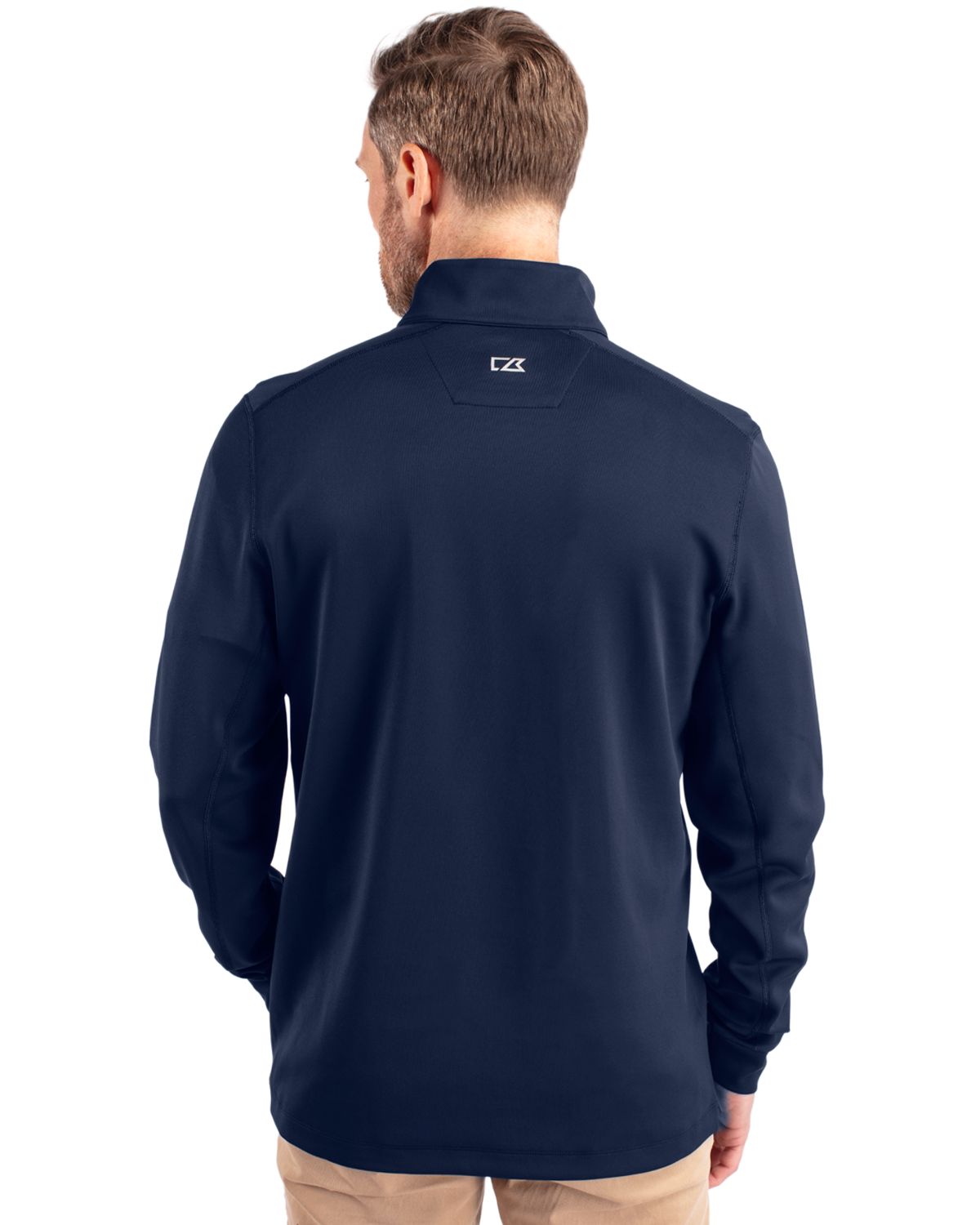 Cutter & Buck Men's Traverse Big & Tall Quarter Zip Pullover-6