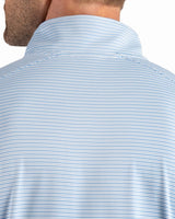 Cutter & Buck Men's Forge Recycled Double Stripe Four-Way Stretch Quarter Zip Pullover-7