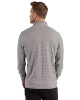 Cutter & Buck Men's Forge Recycled Double Stripe Four-Way Stretch Quarter Zip Pullover-2
