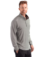 Cutter & Buck Men's Forge Recycled Double Stripe Four-Way Stretch Quarter Zip Pullover-3