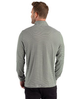 Cutter & Buck Men's Forge Recycled Double Stripe Four-Way Stretch Quarter Zip Pullover-3