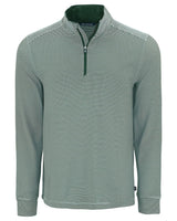 Cutter & Buck Men's Forge Recycled Double Stripe Four-Way Stretch Quarter Zip Pullover-5