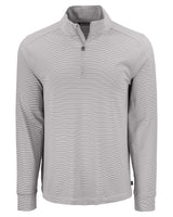 Cutter & Buck Men's Forge Recycled Double Stripe Four-Way Stretch Quarter Zip Pullover-7