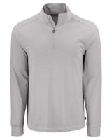 Cutter & Buck Men's Forge Recycled Double Stripe Four-Way Stretch Quarter Zip Pullover-8