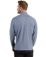 Cutter & Buck Men's Forge Recycled Double Stripe Four-Way Stretch Quarter Zip Pullover-2