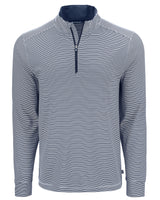 Cutter & Buck Men's Forge Recycled Double Stripe Four-Way Stretch Quarter Zip Pullover-4