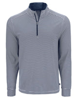 Cutter & Buck Men's Forge Recycled Double Stripe Four-Way Stretch Quarter Zip Pullover-5