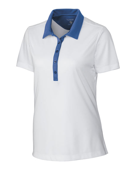 Clique Women's Parma Colorblock Tech Jersey Polo-1