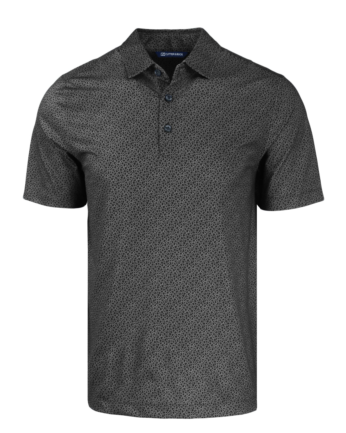 Cutter & Buck Men's Pike Recycled Pebble Print Polo-1