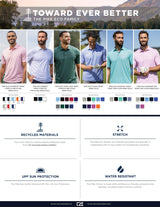 Cutter & Buck Men's Pike Recycled Pebble Print Polo-6