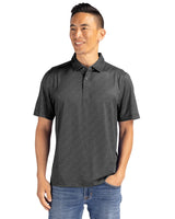 Cutter & Buck Men's Pike Recycled Pebble Print Polo-7