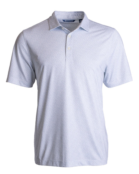 Cutter & Buck Men's Pike Recycled Pebble Print Polo-1