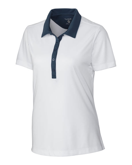 Clique Women's Parma Colorblock Tech Jersey Polo-1