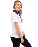Clique Women's Parma Colorblock Tech Jersey Polo-4