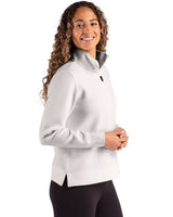 Cutter & Buck Women's Roam Recycled Buttery-Soft Knit Quarter Zip Pullover-3