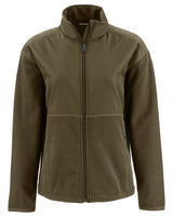 Cutter & Buck Women's Hunts Point Recycled Fleece Hybrid Full Zip Jacket-2